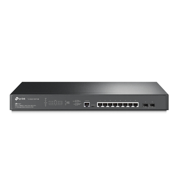 TP-Link JetStream 24-Port 2.5GBASE-T and 4-Port 10GE SFP+ L2+ Managed Switch with 16-Port PoE+ & 8-Port PoE++