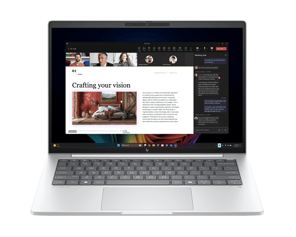 HP EliteBook 8 G1i 14" Notebook (Ultra5-228V.32GB.512GB)