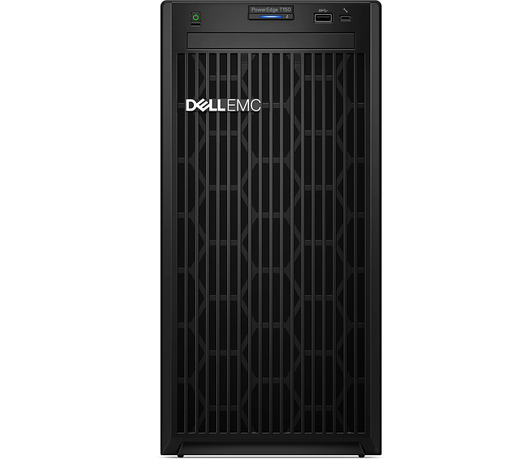 [T150-E2324-8GB-2T-SWR-3YNBD] Dell EMC PowerEdge T150 Tower Server (E-2324G.8GB.2TB) - No Controller