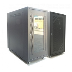[G2480FS] GrowV 19' Floor Stand Rack Server Rack 24U (Tempered Glass Door)
