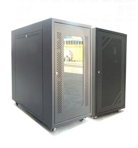 [G2480FS] GrowV 19' Floor Stand Server Rack 24U (Tempered Glass Door)