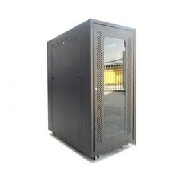[G3380FS] GrowV 19' Floor Stand Rack Server Rack 33U (Tempered Glass Door)