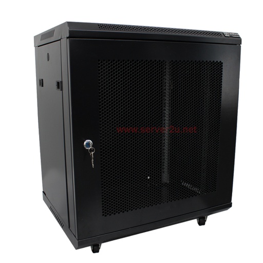 [CM12UB450F] CentRacks 12U (45cm x 65cm x 60cm) Floor Stand Server Rack - Perforated