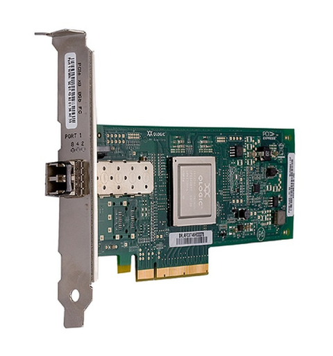 [6H20P] Dell QLE2560 8GB Single Port PCI-E FC HBA Adapter Card, with SFP