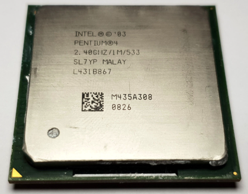 [SL7YP] Intel Pentium 4 SL7YP 2.40ghz 1m/533 Socket 478 CPU Processor
