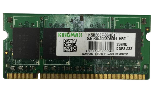 [KSBB68F-36HD4] Kingmax 256MB PC2-4200 DDR2-SDRAM 533MHz Memory