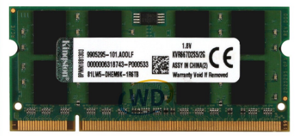 [KVR266X64SC25/256] Kingston 256MB 266MHz NON ECC-DDR SODIMM