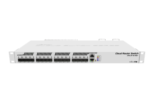 [CRS317-1G-16S+RM] Mikrotik 1-port GigE + 16 x SFP+ Cloud Router Switch