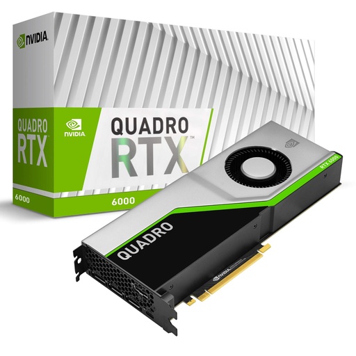 [RTX6000] NVIDIA Quadro RTX 6000 24G PCIe Graphic Card