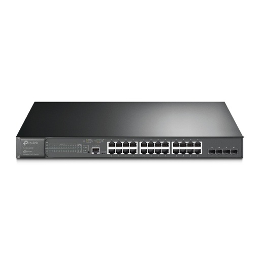[TL-SG3428MP] TP-Link JetStream 28-Port Gigabit L2+ Managed Switch with 24-Port PoE+