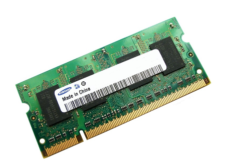 [M470T2864DZ3-CE6] Samsung 1GB 2Rx16 PC2-5300S CL5 DDR2 667MHz SODIMM Laptop Memory