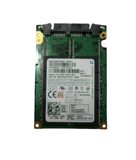 [MMCRE64GTMPP-MVAD1] Samsung 64GB uSATA Thin SSD Solid State Hard Drive