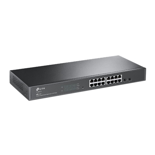 [TL-SG2218] TP-Link JetStream 16-Port Gigabit Smart Switch with 2 SFP Slots