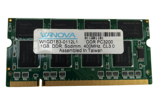[W1GD1B3-0112L1] WINOVA 1GB PC3200 DDR 400MHz