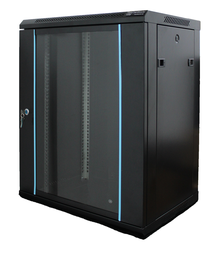 [CP15UB600] CentRacks 15U (60cm x 75cm x 60cm) Wall Mount Server Rack - Tempered Glass