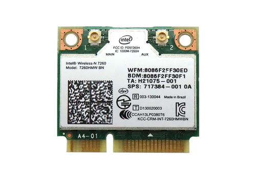 [717384-001] HP 717384-001 Intel Wireless-N 7260HMW BN 4.0 WiFi Card