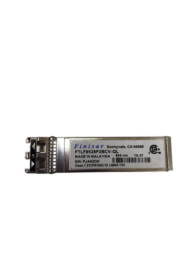 [FTLF8528P2BCV-QL] Finisar Fiber Channel 8GB 850nm SFP+ Fibre Transceiver