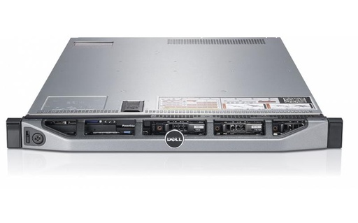 [R620-2xE52620] (Refurbished) Dell PowerEdge R620 Rack Server (2xE52620.16GB.2x480GB)