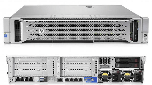 [DL380G9-E52670v3] (Refurbished) HPE ProLiant DL380 Gen9 Server (2xE52670v3.96GB.8TB)