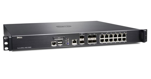 [1RK26-0A2] (Refurbished) Dell SonicWALL NSA 3600 1U Network Security Appliance 18-Port Firewall